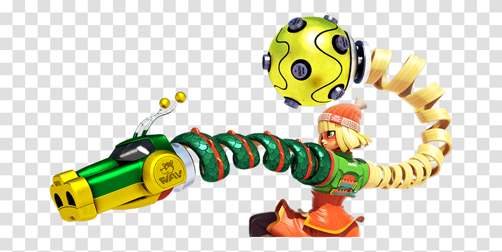 Min Min Arms Nintendo Switch Guides Abilities Arms, Toy, Person, People Transparent Png