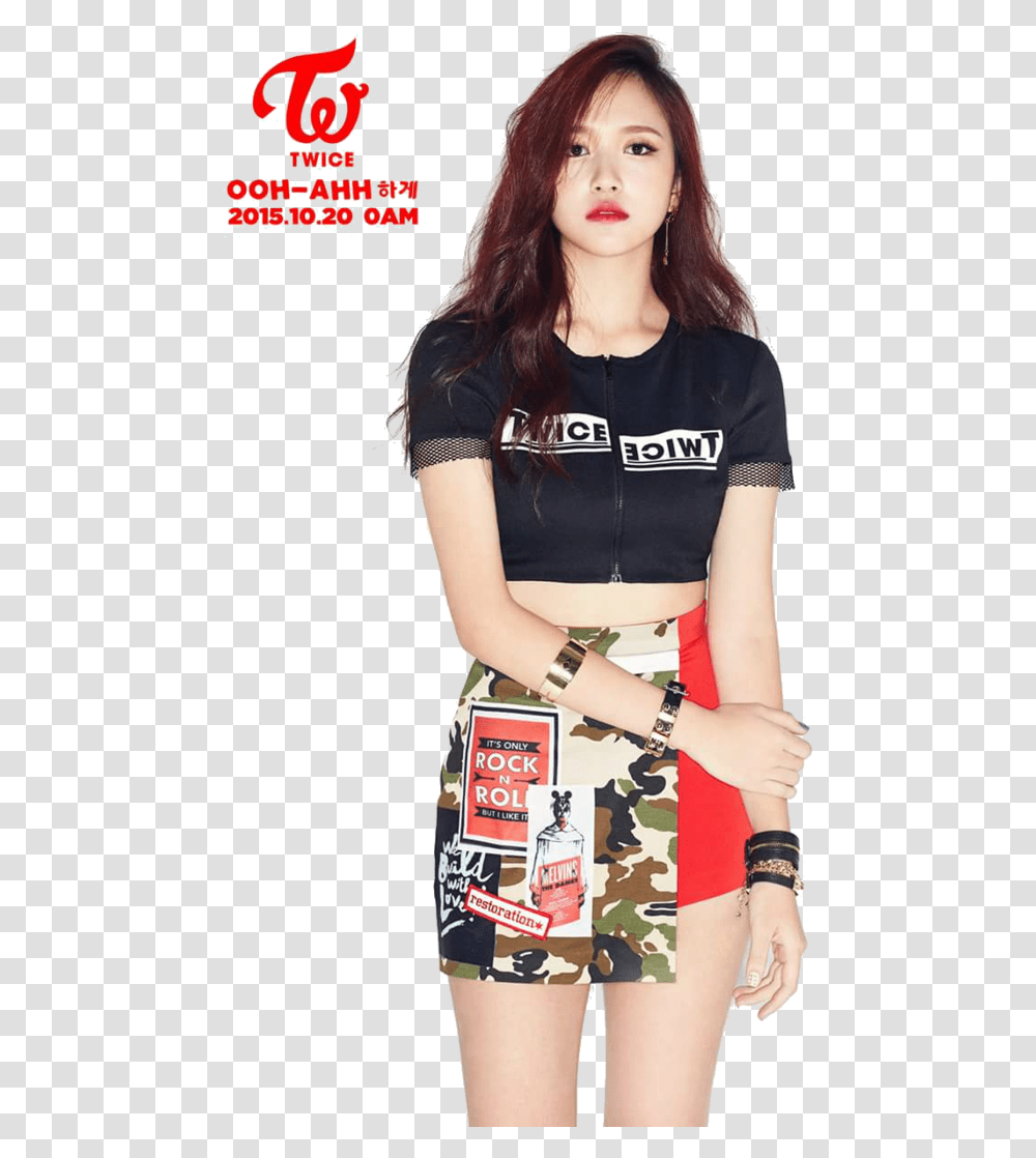 Minah Twice Like Ooh Ahh Teaser Person Female Girl Transparent Png Pngset Com