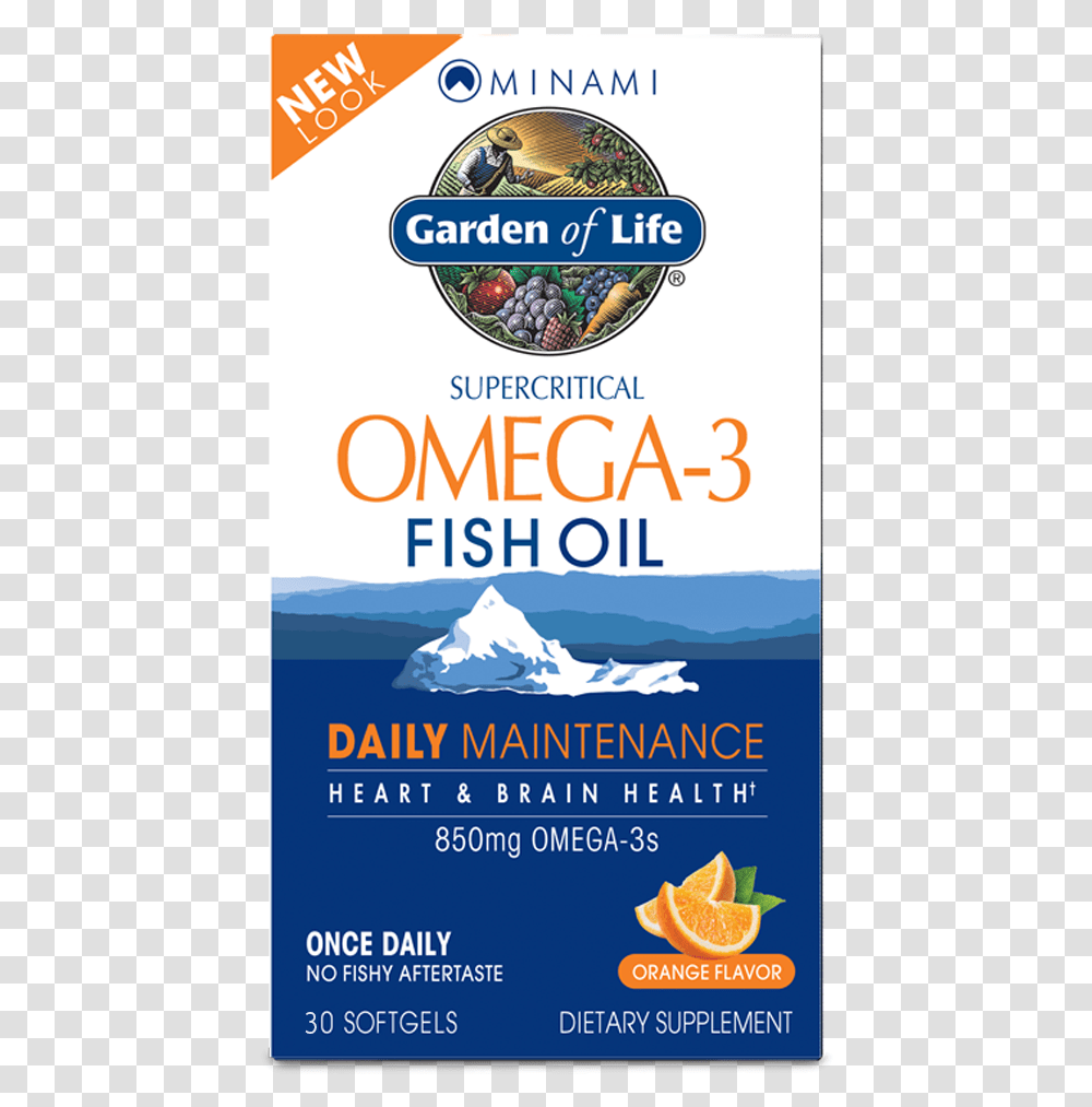 Minami Omega 3 Fish Oil Daily Maintenance Orange, Advertisement, Poster, Flyer, Paper Transparent Png