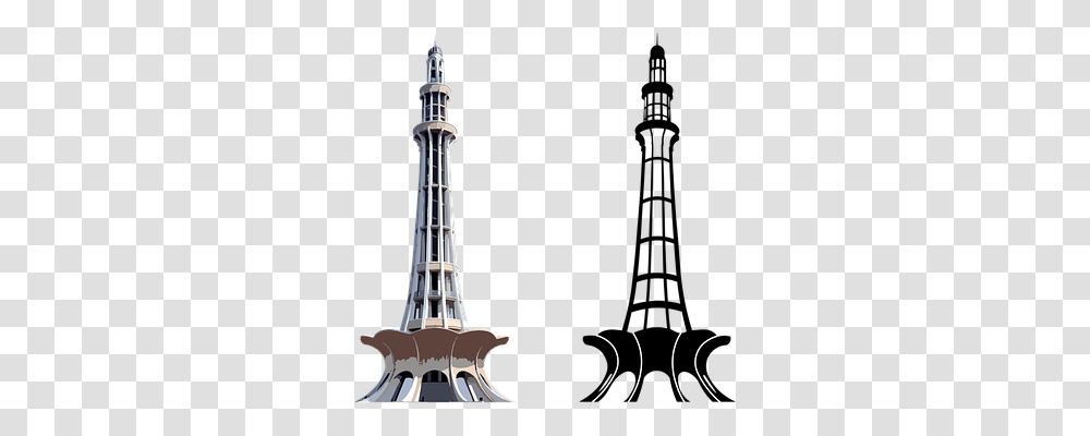 Minar E Pakistan Tower, Architecture, Building, Spire Transparent Png