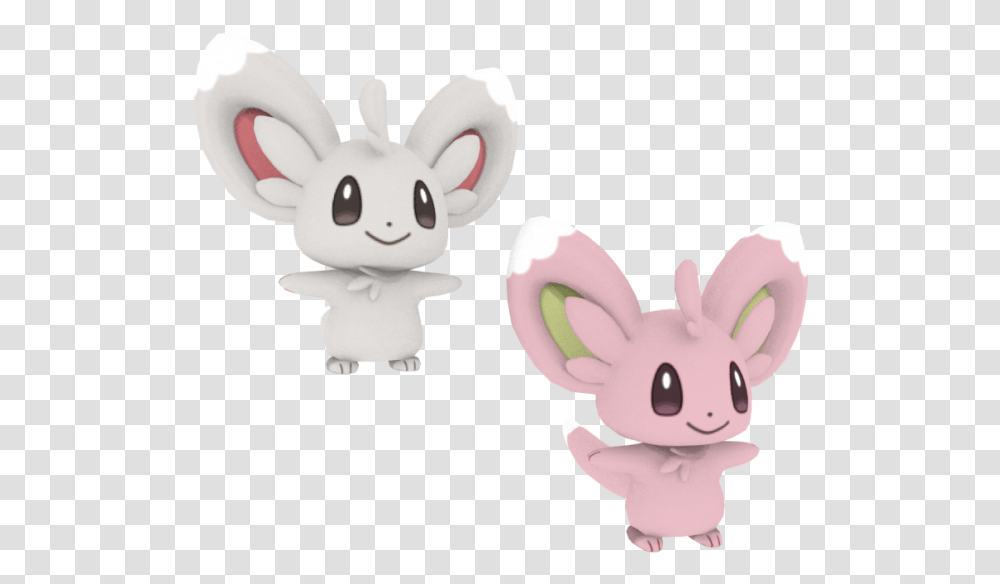 Minccino Pokemon Xy Model, Plush, Toy, Figurine Transparent Png