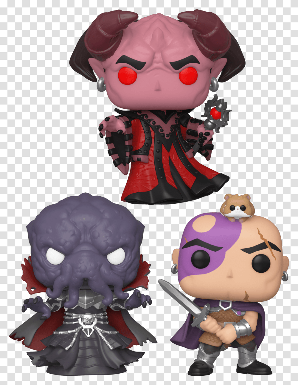 Mind Flayer Dungeons And Dragons Pop Vinyl, Toy, Doll, Figurine Transparent Png