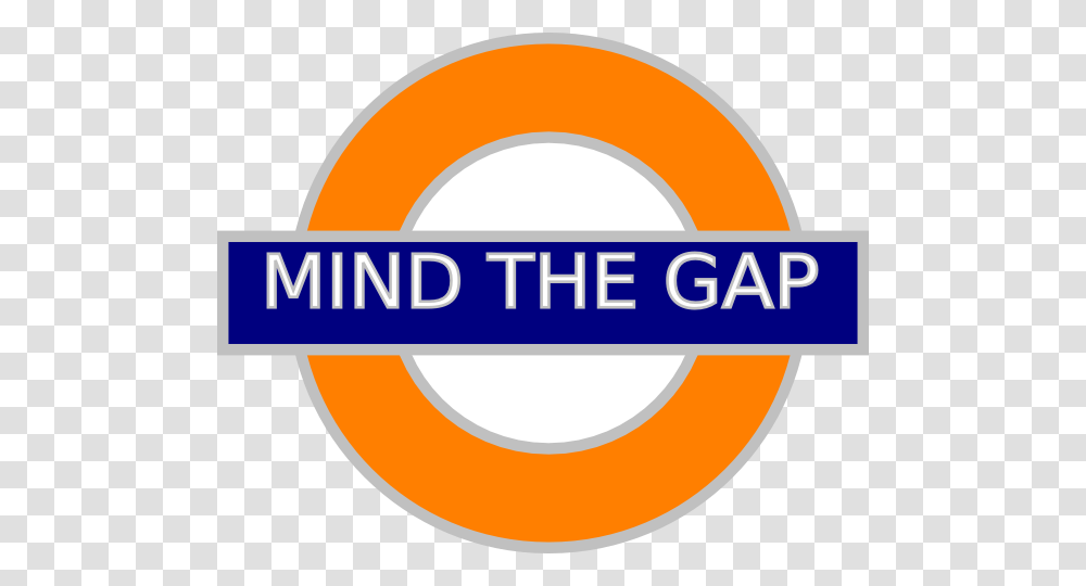 Mind The Gap, Logo, Trademark, Badge Transparent Png