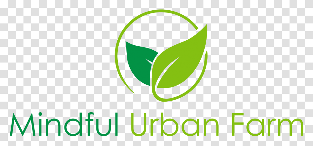 Mindful Urban Farm Graphic Design, Logo, Trademark, Recycling Symbol Transparent Png