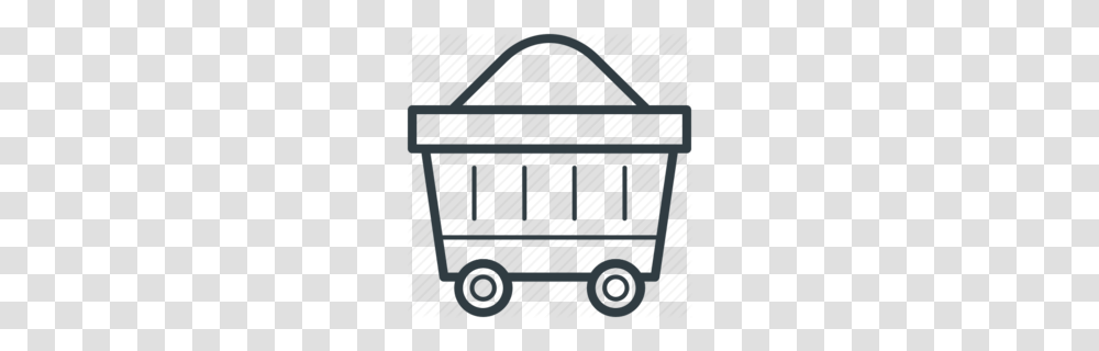 Mine Cart Clipart, Tin, Can, Shopping Cart, Trash Can Transparent Png