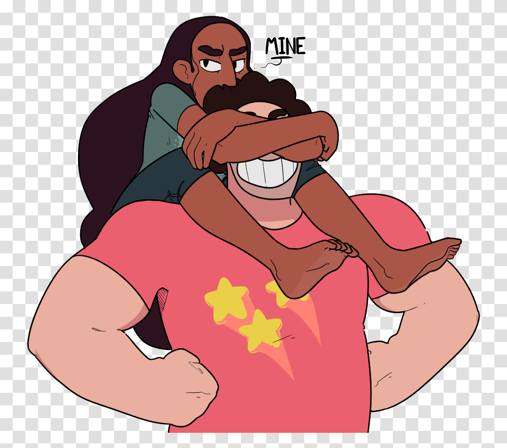 Mine Connie Man Cartoon Facial Expression Mammal Nose Steven Universe Steven And Connie Older, Person, Human, Hand Transparent Png