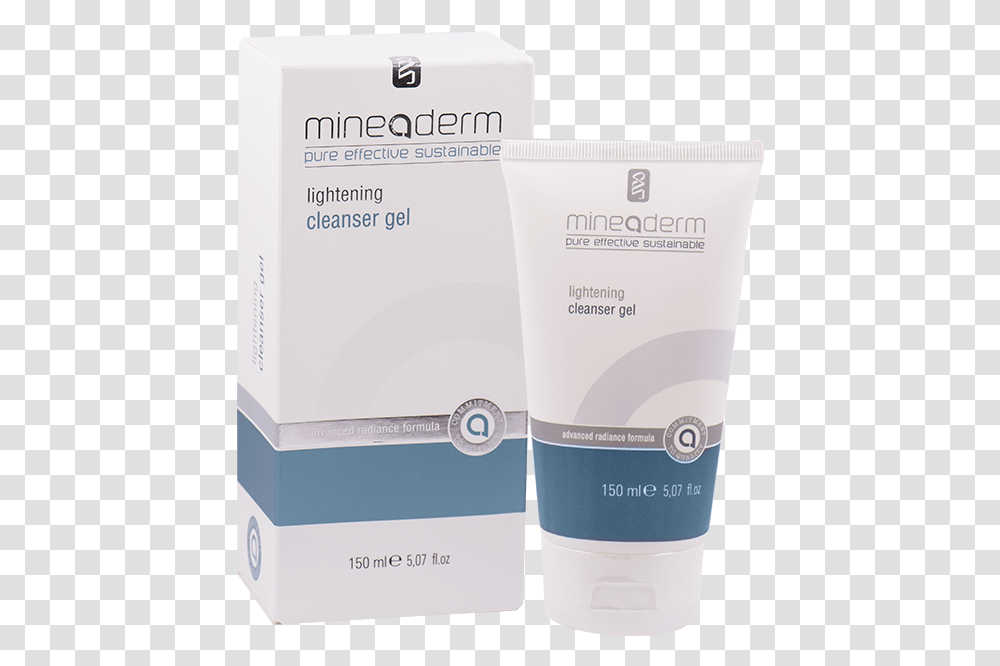 Mineaderm, Bottle, Box, Cosmetics, Lotion Transparent Png