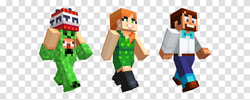 Minecon 2017 Skin Pack, Minecraft, Toy Transparent Png