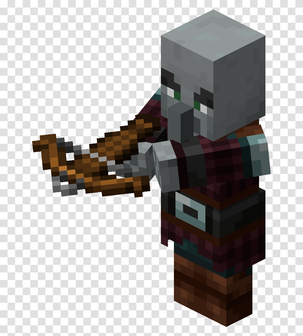 Minecraft 1.14 Pillager, Toy Transparent Png