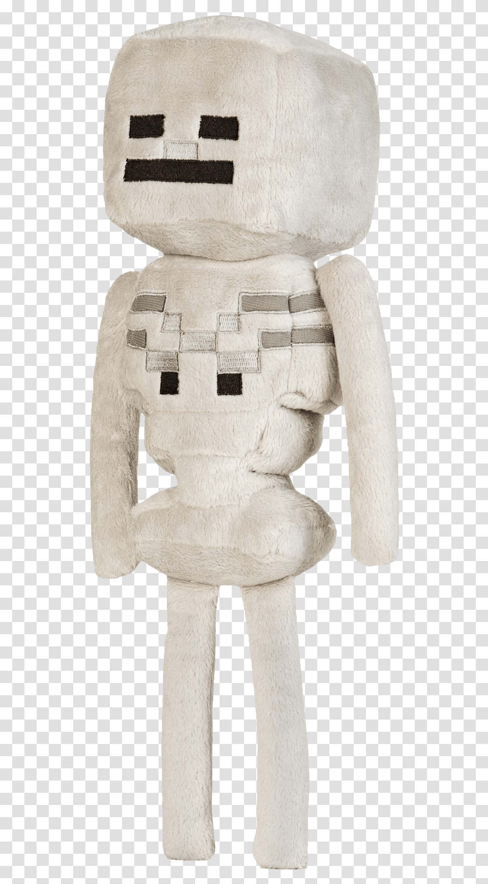 Minecraft 12'' Skeleton Plush New Minecraft Skeleton Plush, Clothing, Apparel, Jacket, Coat Transparent Png