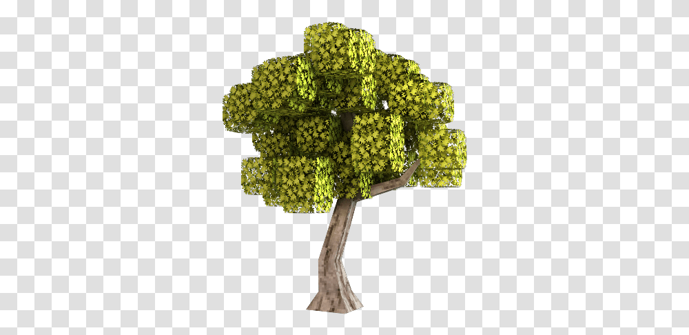 Minecraft 3d Tree Enemy Mc Mcpe Plane, Axe, Bush, Vegetation, Plant Transparent Png