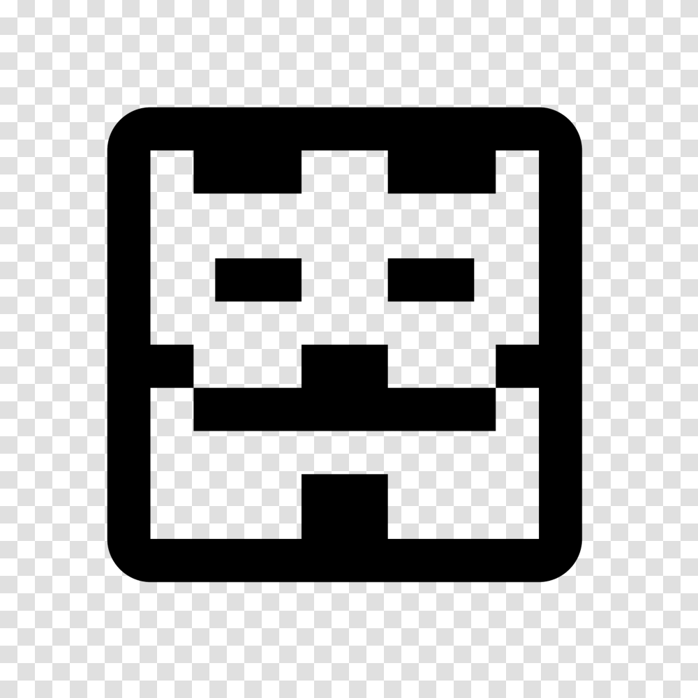 Minecraft Anonymous Icon, Gray, World Of Warcraft Transparent Png