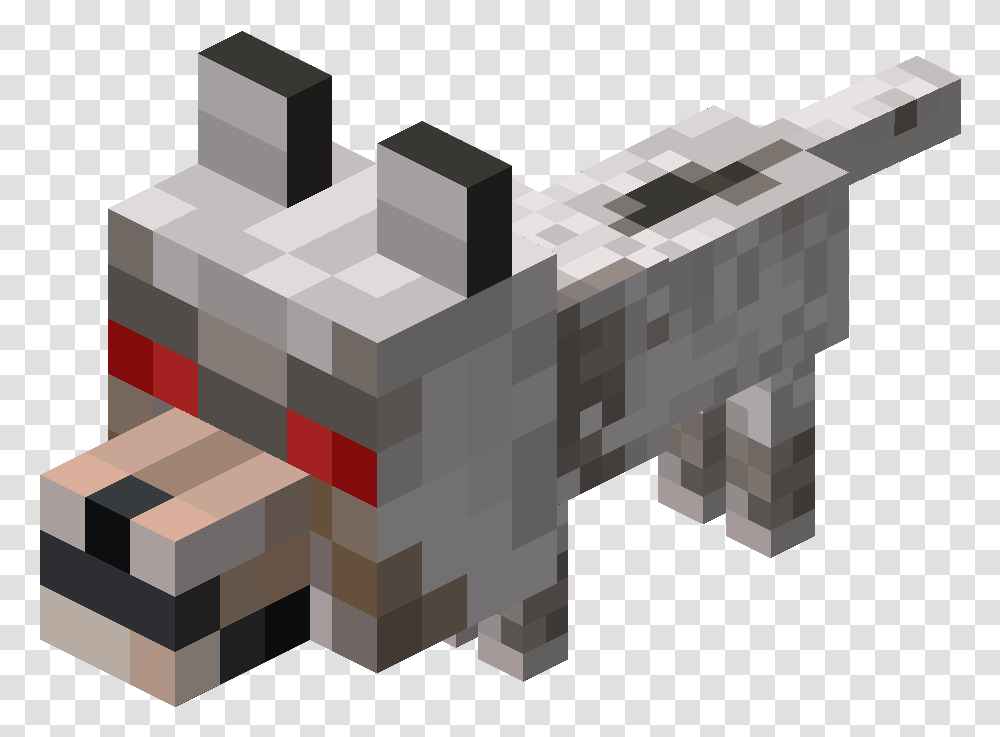 Minecraft Baby Wolf, Building, Concrete Transparent Png