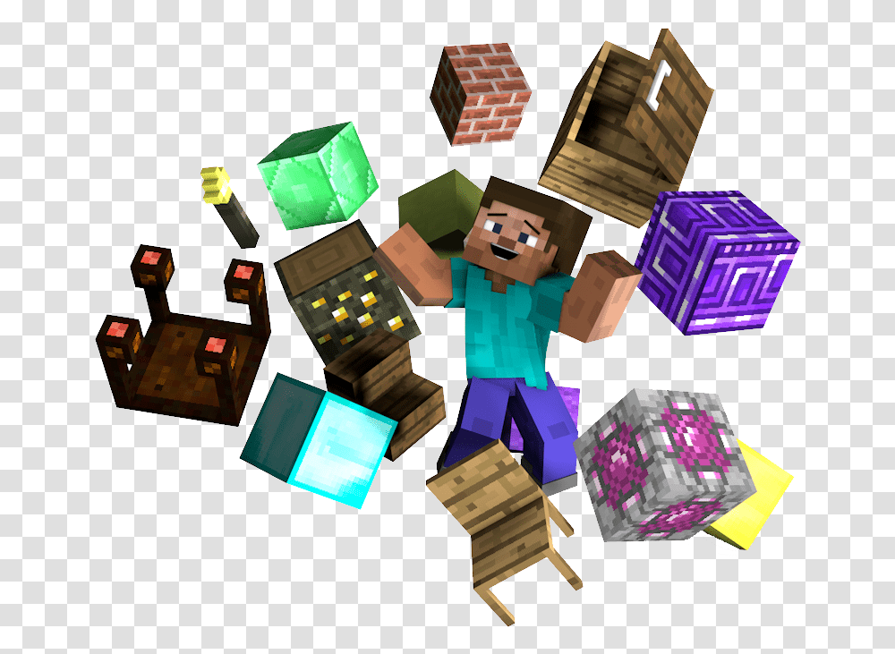 Minecraft Bed, Toy, Treasure, Rubix Cube, Dice Transparent Png