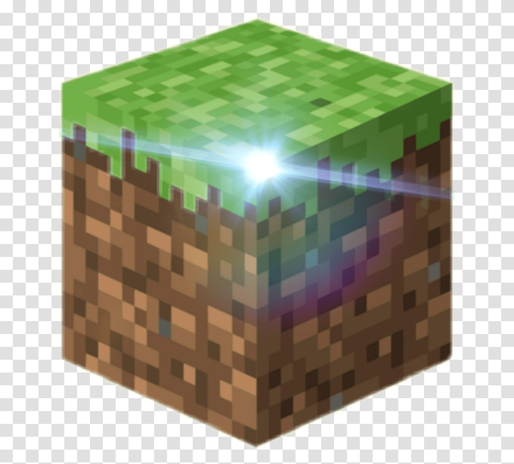 Minecraft Block Dirt Image By Toffa Minecraft Logo, Rug, Brick, Rubix Cube, Bush Transparent Png