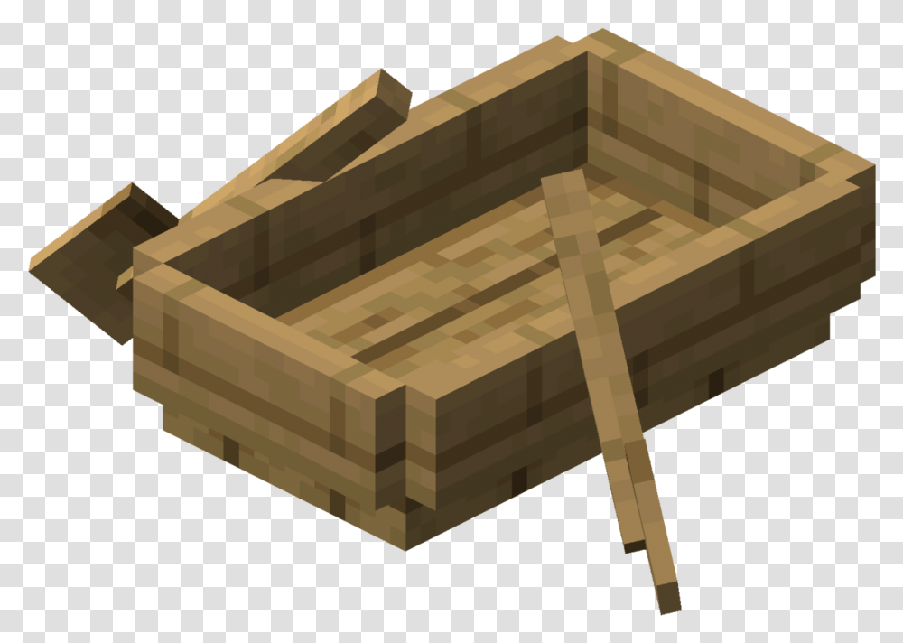 Minecraft Boat, Wood, Lumber, Building, Plywood Transparent Png