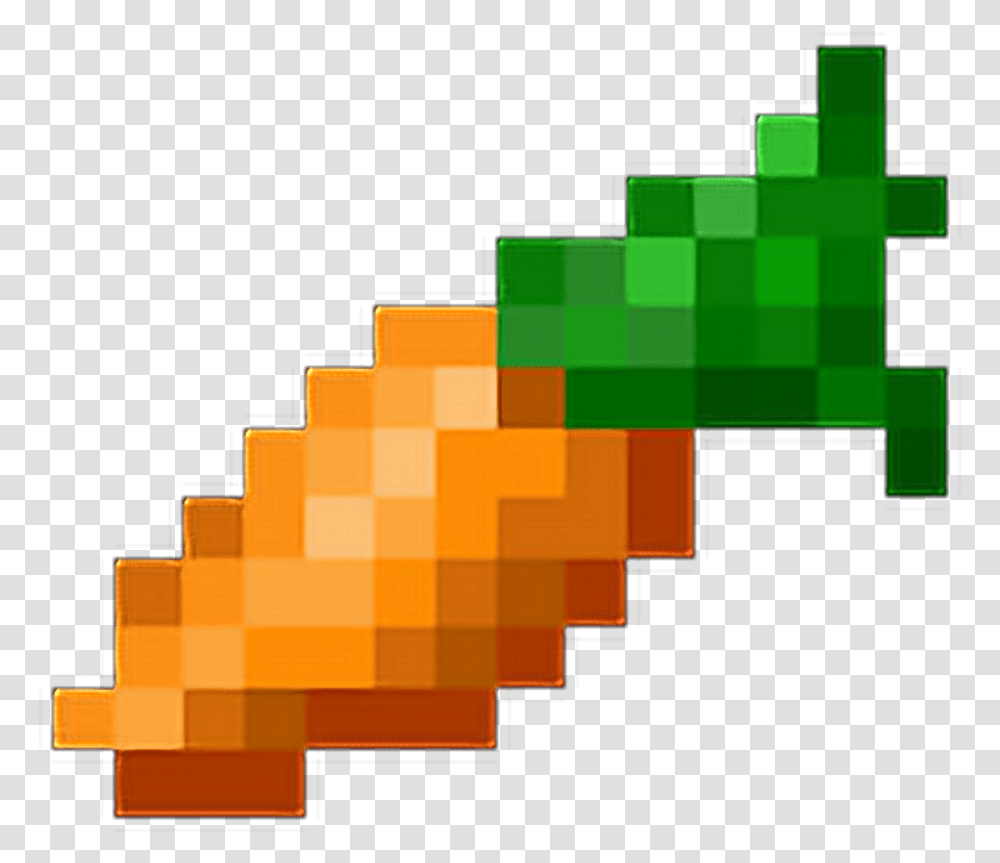 Minecraft Carrot Download Minecraft Carrot, Toy, Green Transparent Png