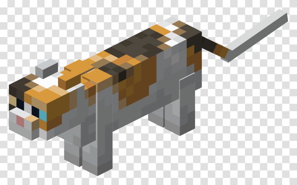 Minecraft Cat Minecraft 1.14 Calico Cat, Toy, Table, Furniture, Tabletop Transparent Png