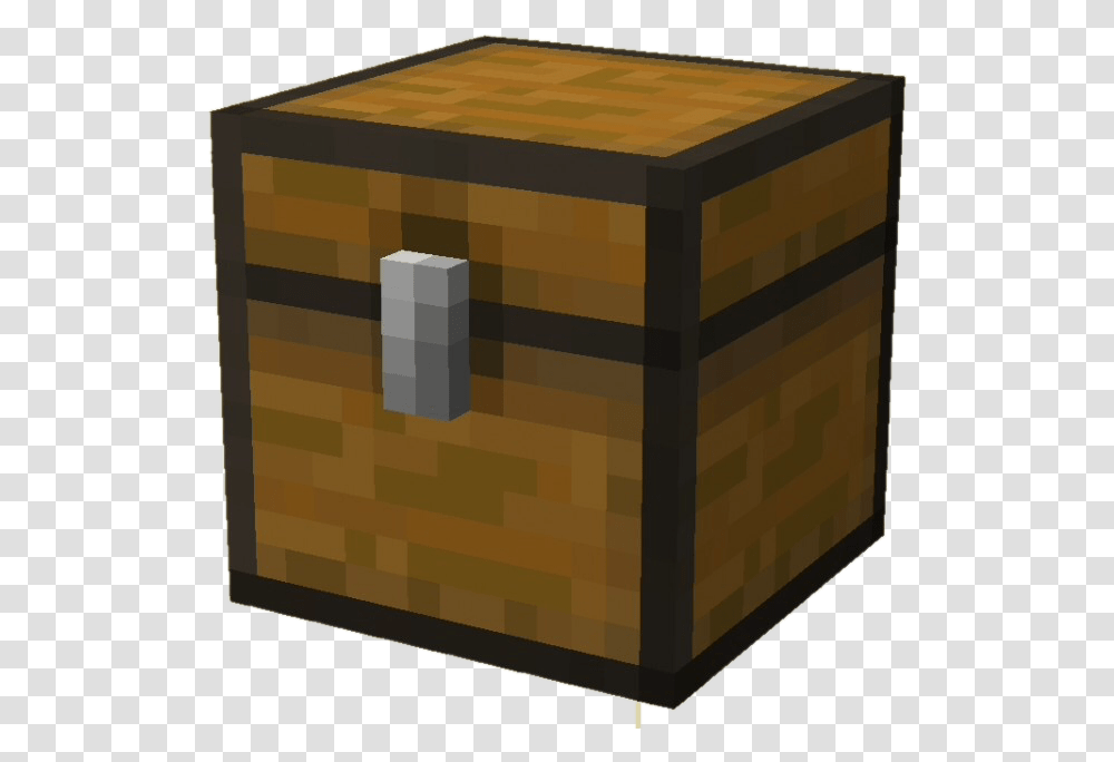 Minecraft Chest, Box, Crate Transparent Png