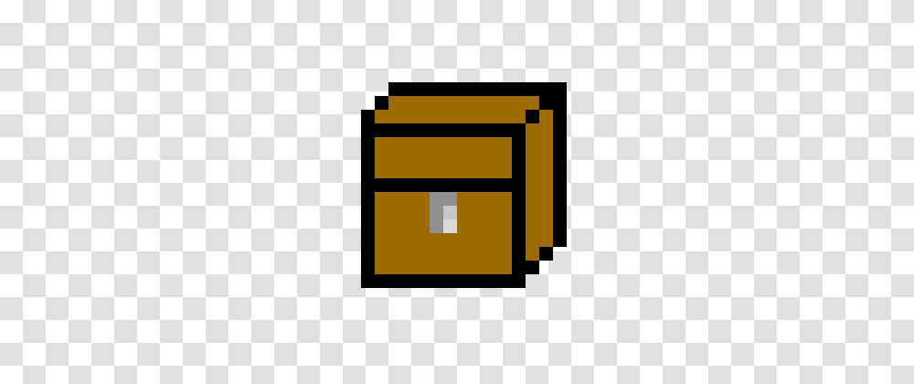 Minecraft Chest Pixel Art Maker, Mailbox, Letterbox Transparent Png