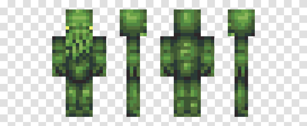Minecraft Chewbacca Skin, Green, Urban, Rug Transparent Png