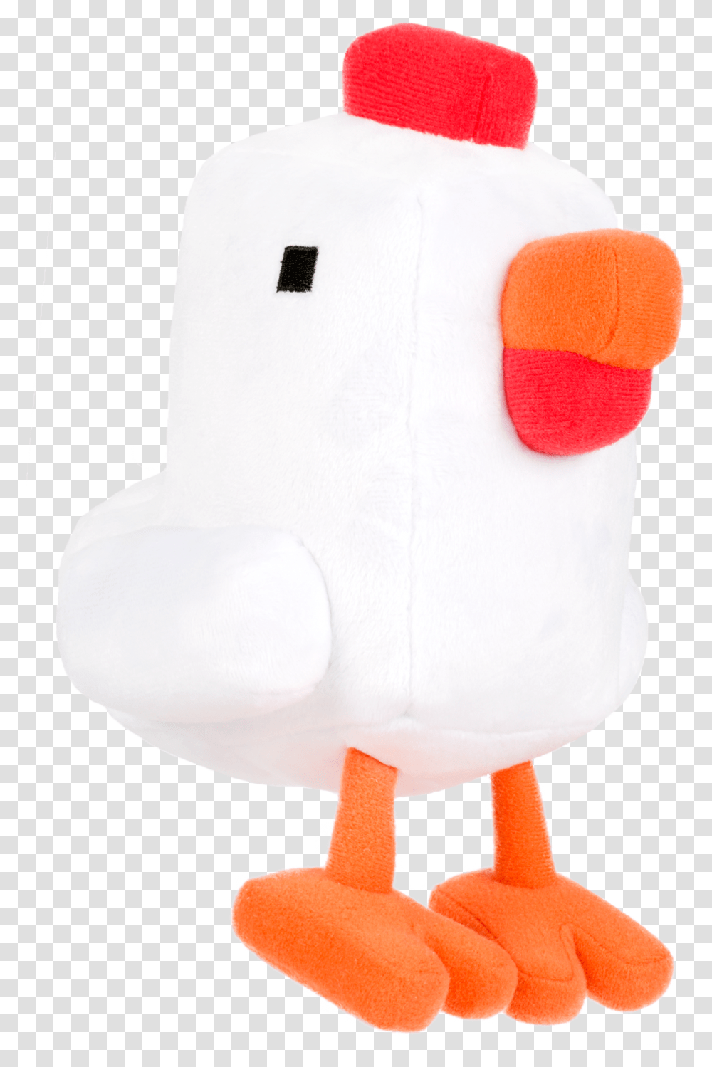 Minecraft Chicken Soft Toy, Plush, Pillow, Cushion, Animal Transparent Png