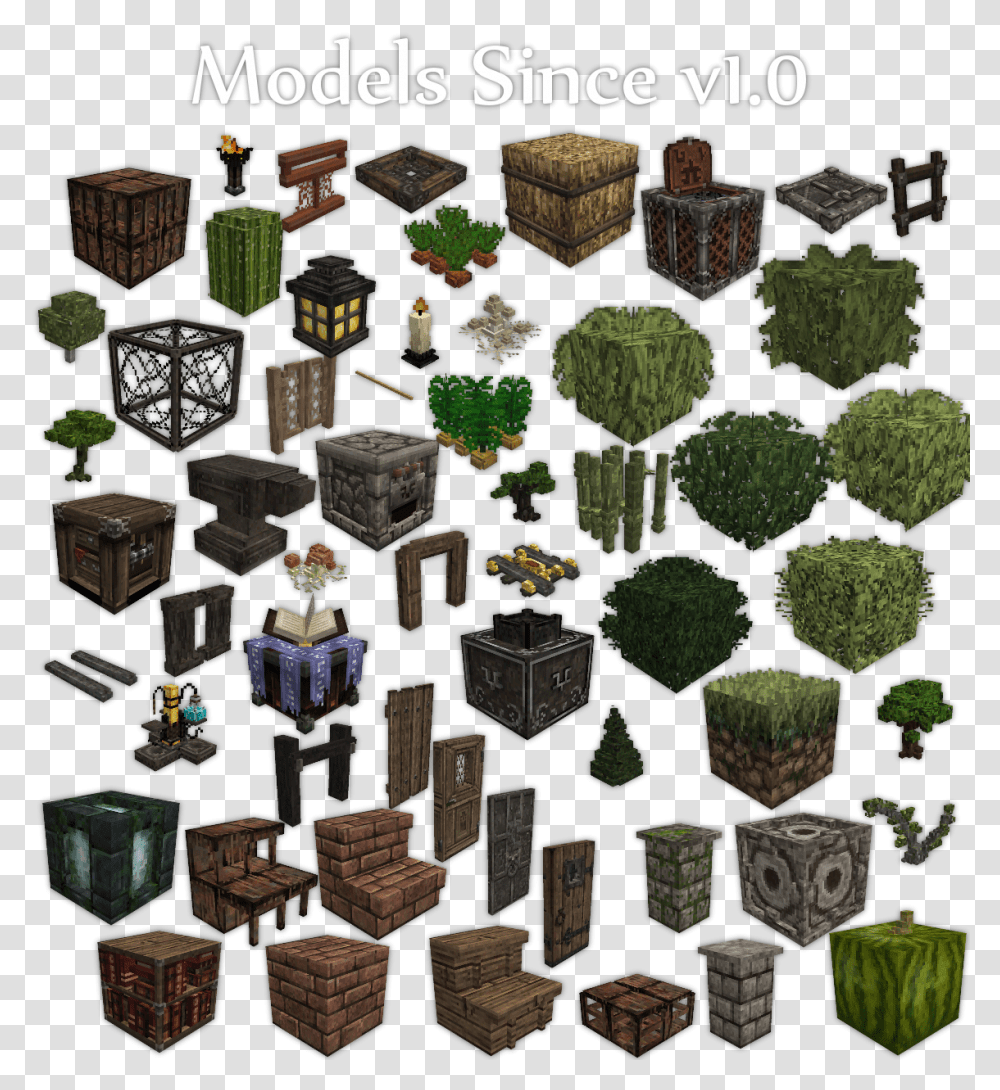 Minecraft Conquest Mod, Rug, Plant, Furniture, Vegetation Transparent Png