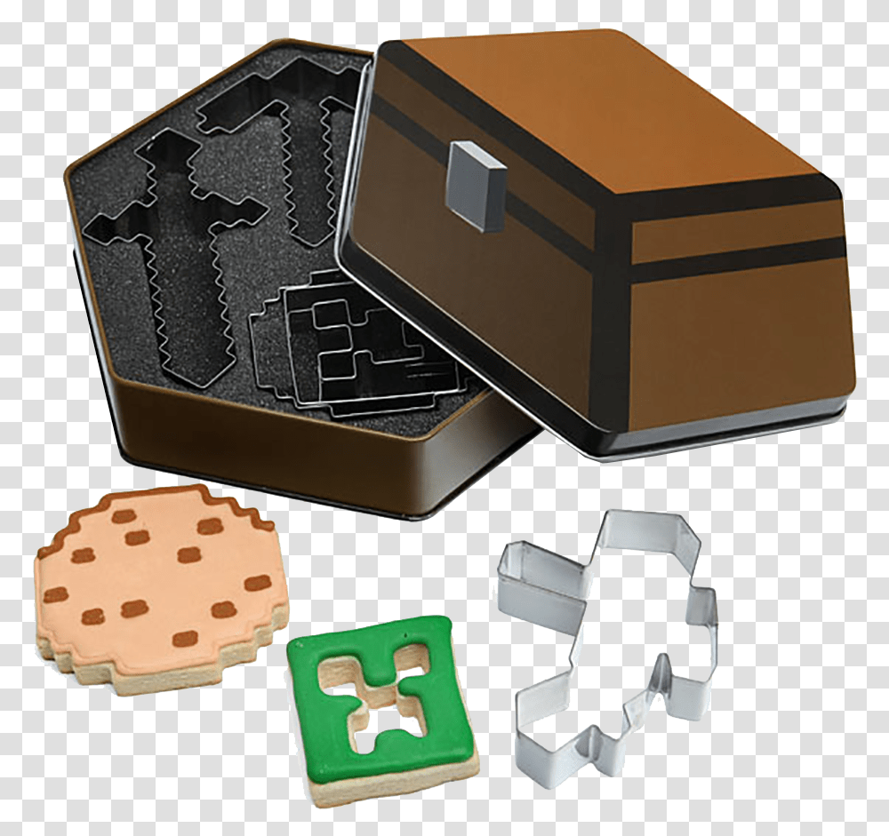 Minecraft Cookie Cutters, Furniture, Box, Cabinet, Weapon Transparent Png