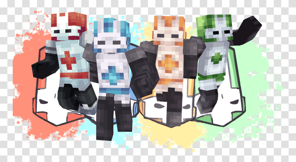 Minecraft Cool Blue Knight Skin Download Blue Knight Minecraft Skin, Collage, Poster, Advertisement Transparent Png