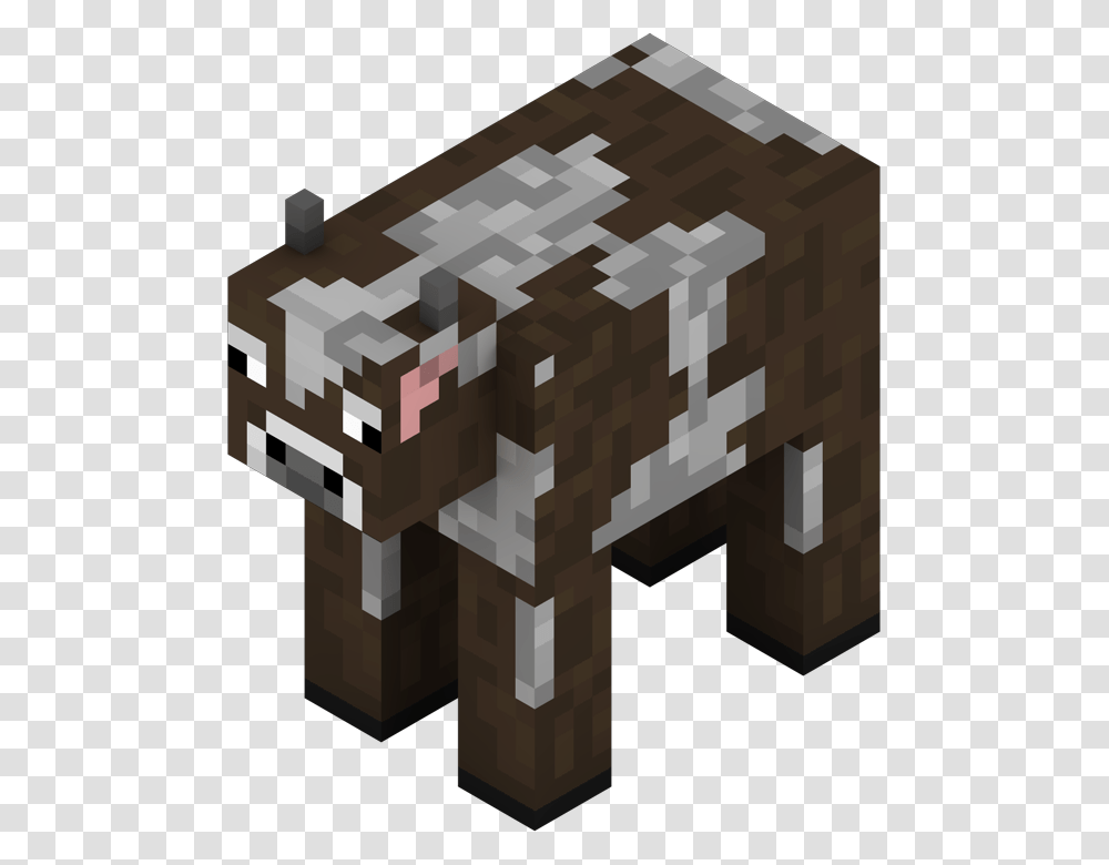 Minecraft Cow Mc Cow, Toy, Rug Transparent Png