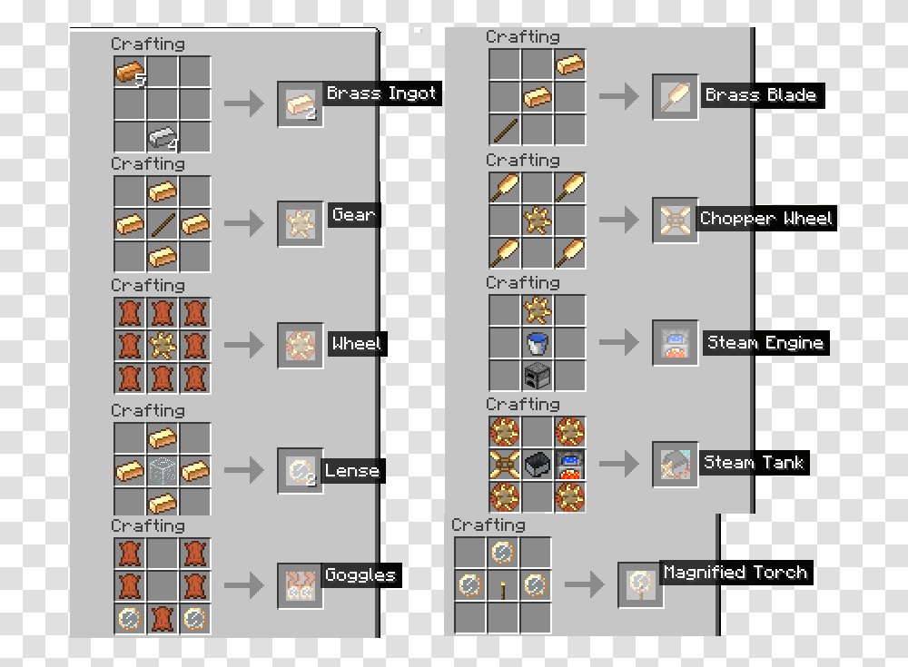 Minecraft Crafting Guide Bucket Minecraft Emerald Mod Varied Commodities Crafting Recipes, Word, Game, Floor Plan, Diagram Transparent Png