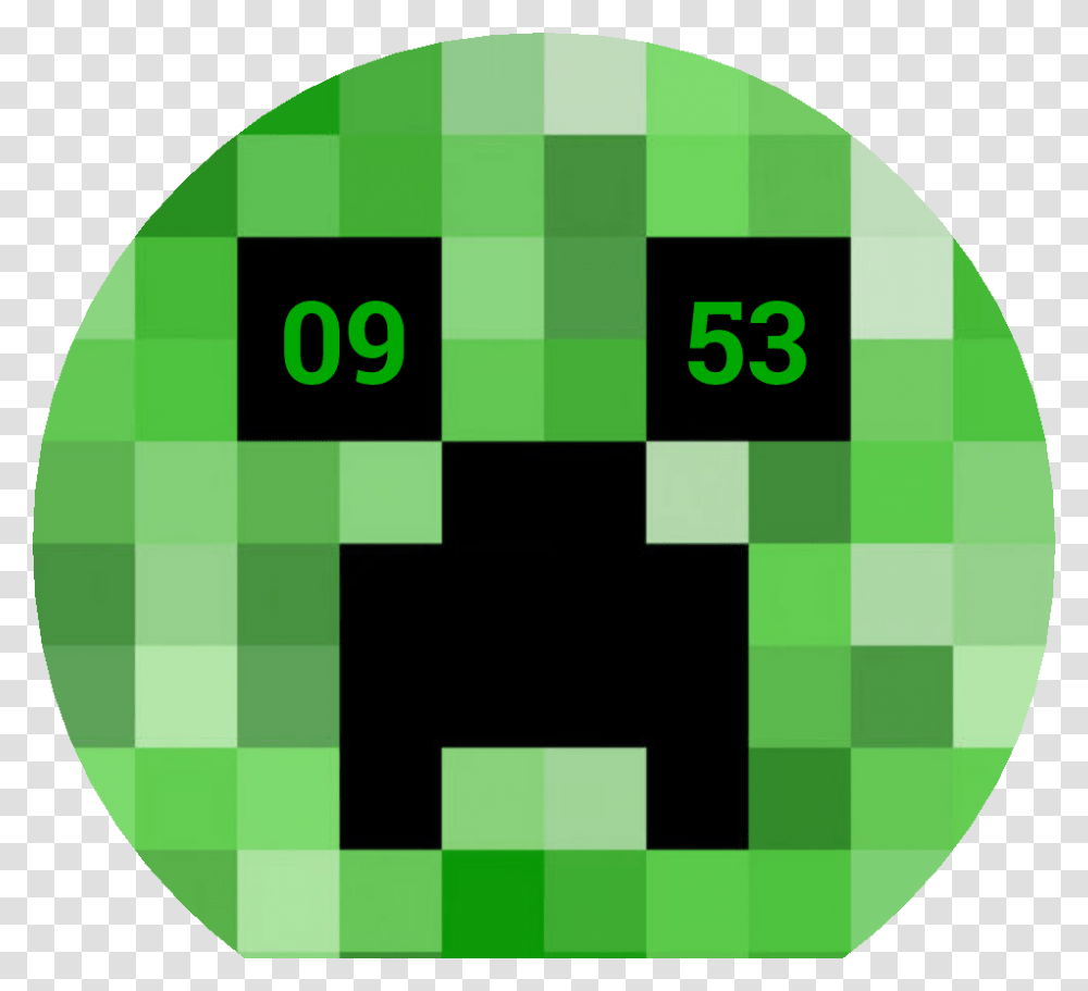 Minecraft Creeper Clipart Download Minecraft Creeper Face, Green, Scoreboard Transparent Png