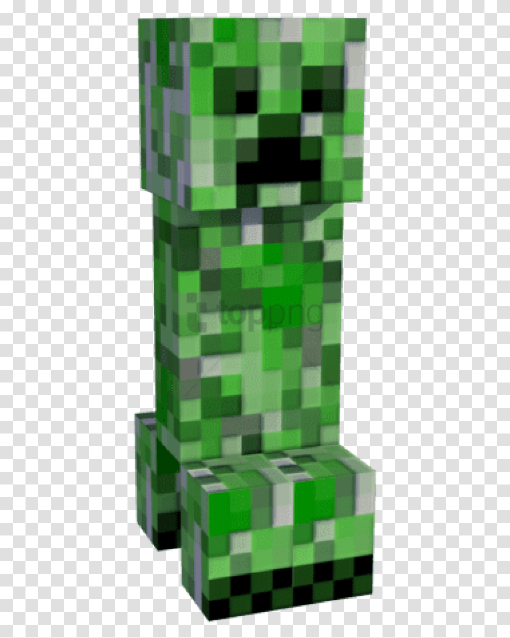 Minecraft Creeper Creeper, Green, Rug Transparent Png
