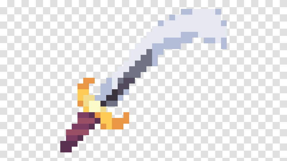 Minecraft Death Sickle, Weapon, Weaponry, Blade, Knife Transparent Png
