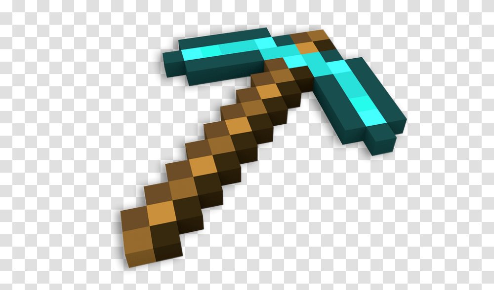 Minecraft Diamond Pickaxe Image, Tool, Hammer, Toy Transparent Png