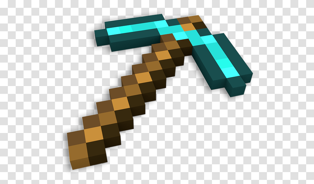 Minecraft Diamond Pickaxe, Toy, Hammer, Tool, Mallet Transparent Png