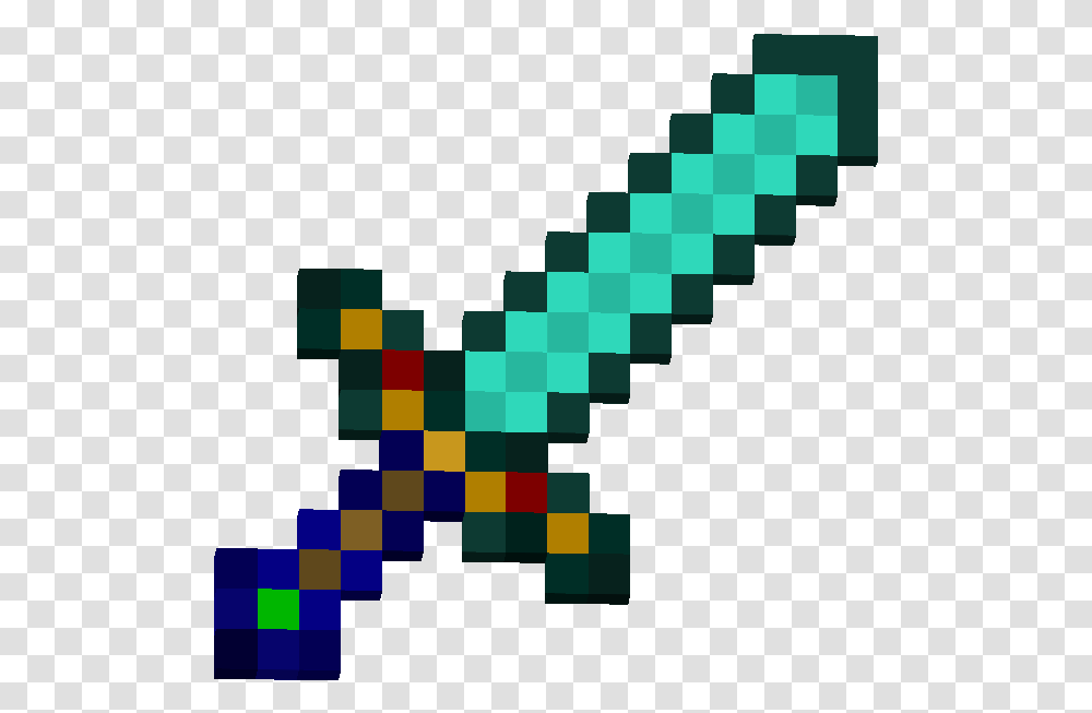 Minecraft Diamond Sword, Metropolis, Urban, Game Transparent Png