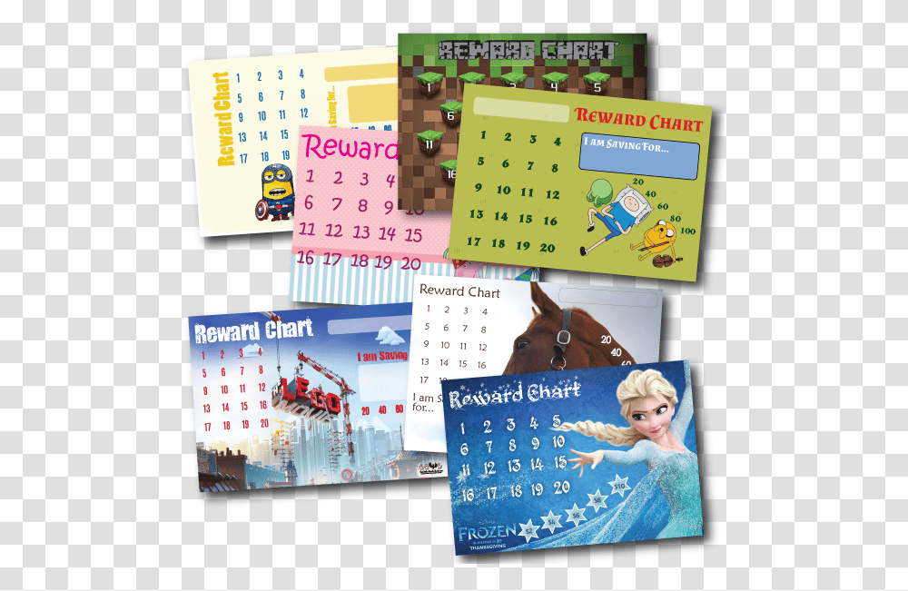 Minecraft Dirt Reward Chart Paper, Text, Calendar, Person, Human Transparent Png