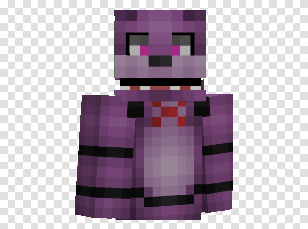 Minecraft Five Nights At Freddy S Bonnie Download, Purple, Rug, Plant Transparent Png