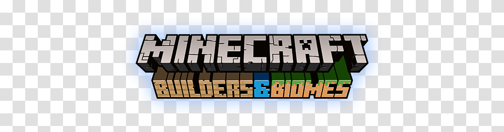 Minecraft Game Minecraft Builders And Biomes Logo, Building, Urban, Team, Brick Transparent Png