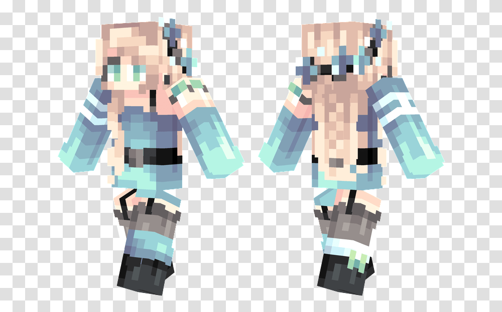 Minecraft Girl Clothes Skin, Toy Transparent Png