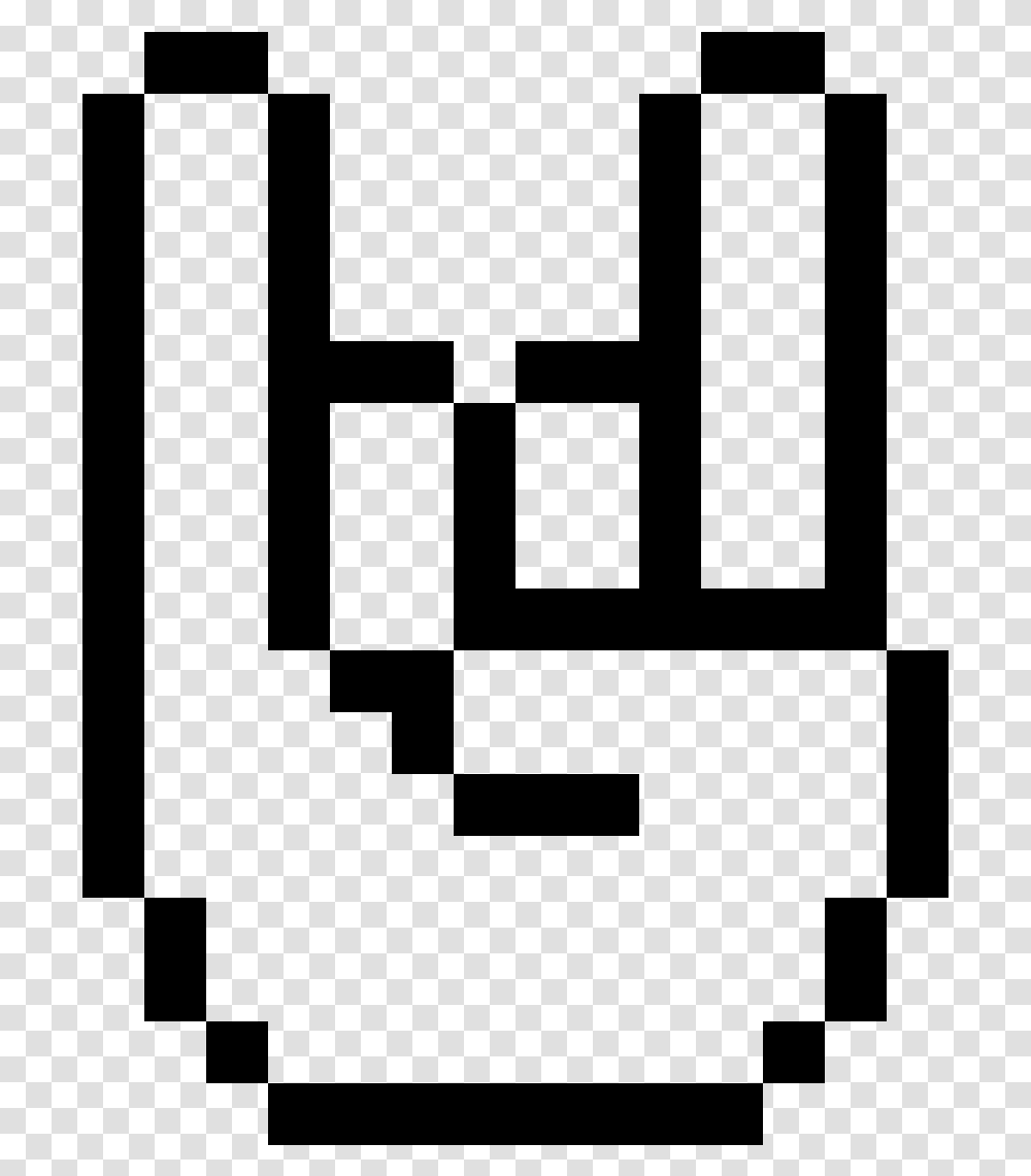 Minecraft Hand Pixel Art, Gray, World Of Warcraft Transparent Png