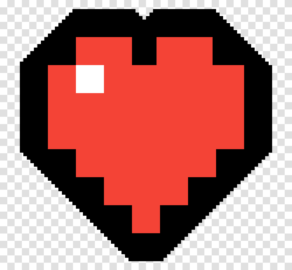 Minecraft Heart 2hp Emblem, First Aid, Pac Man Transparent Png