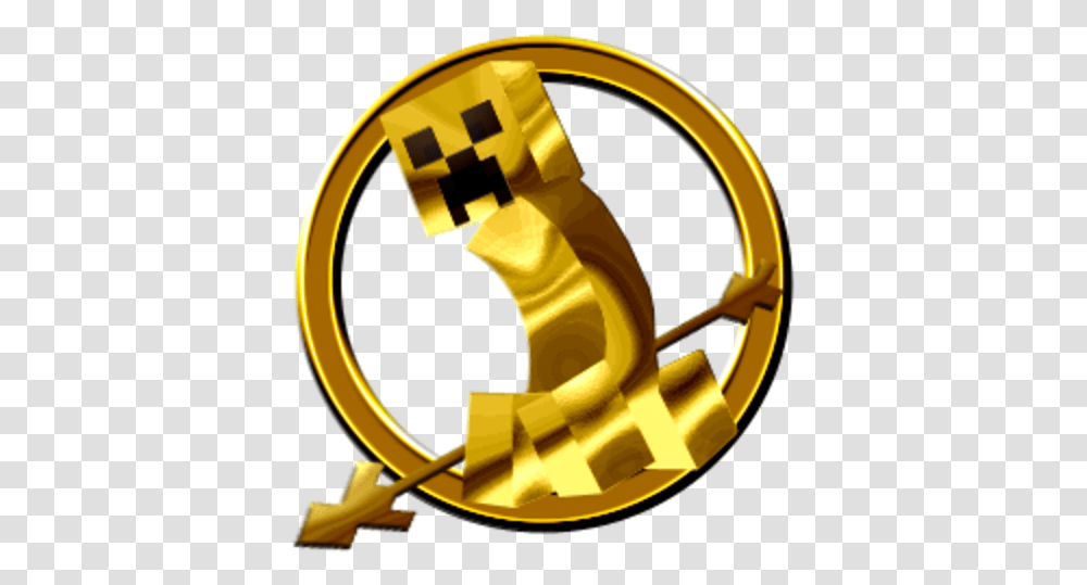 Minecraft Hunger Games Minecraft Hunger Games Logo, Gold, Trophy Transparent Png