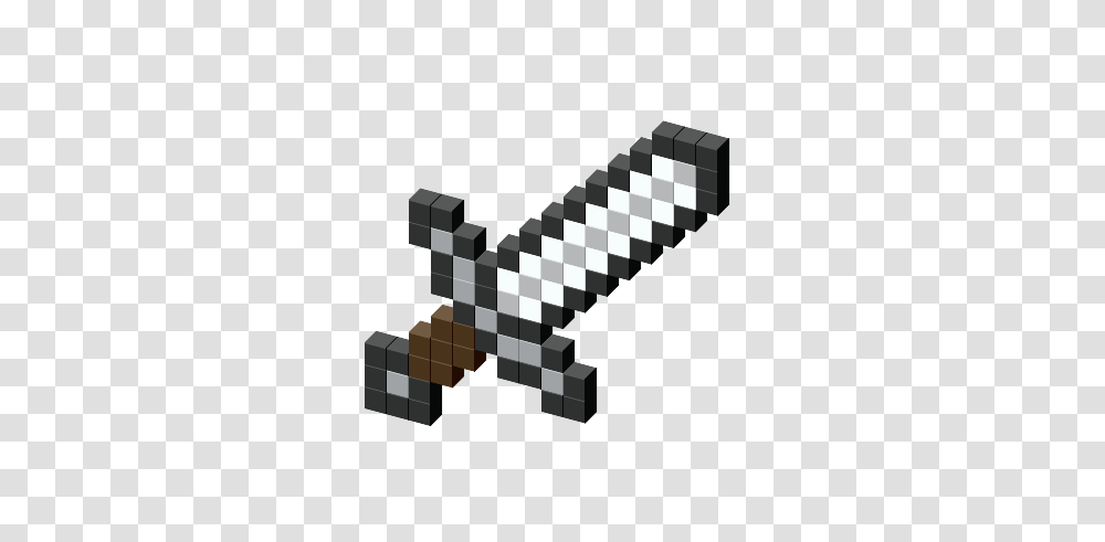 Minecraft Iron Sword Image, Chess, Brick, Tool, Stand Transparent Png