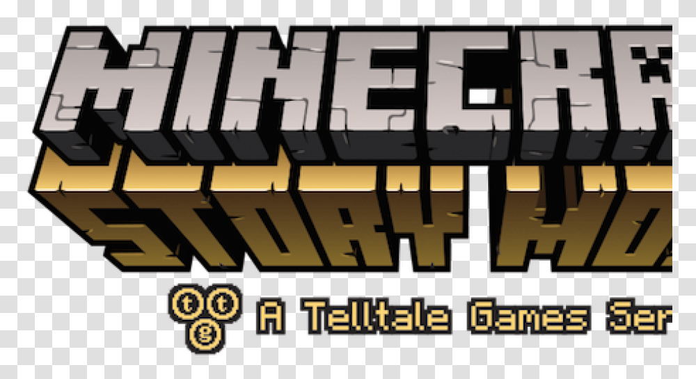 Minecraft Is Bringing Story Minecraft Logo Minecraft Story Mode Title, Word, Scoreboard, Alphabet Transparent Png