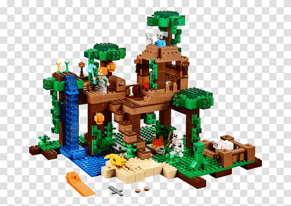 Minecraft Lego Jungle Set, Toy Transparent Png