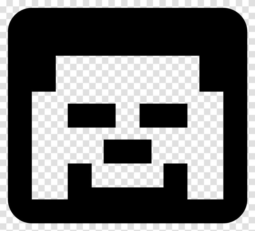 Minecraft Main Character Icon, Gray, World Of Warcraft Transparent Png