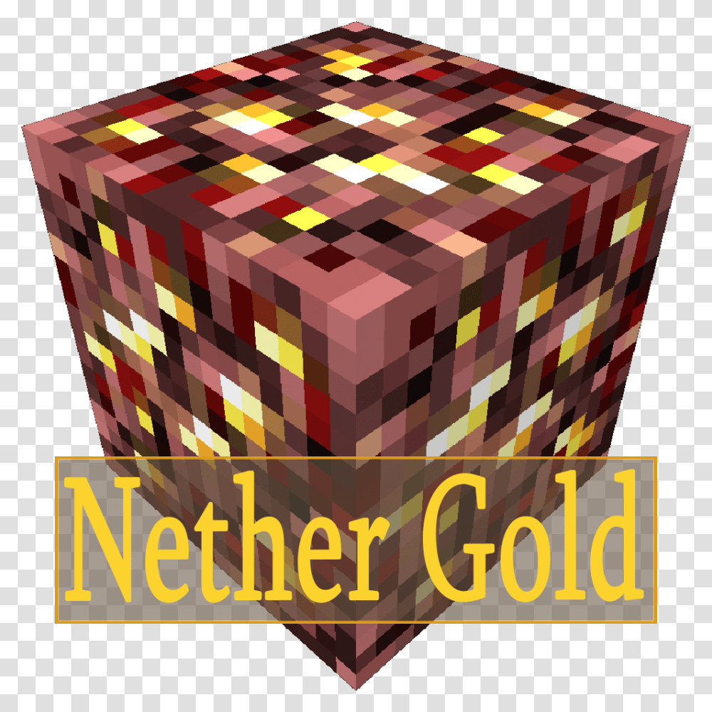 Minecraft Mod Nether Gold, Rug, Rubix Cube, Advertisement, Poster Transparent Png