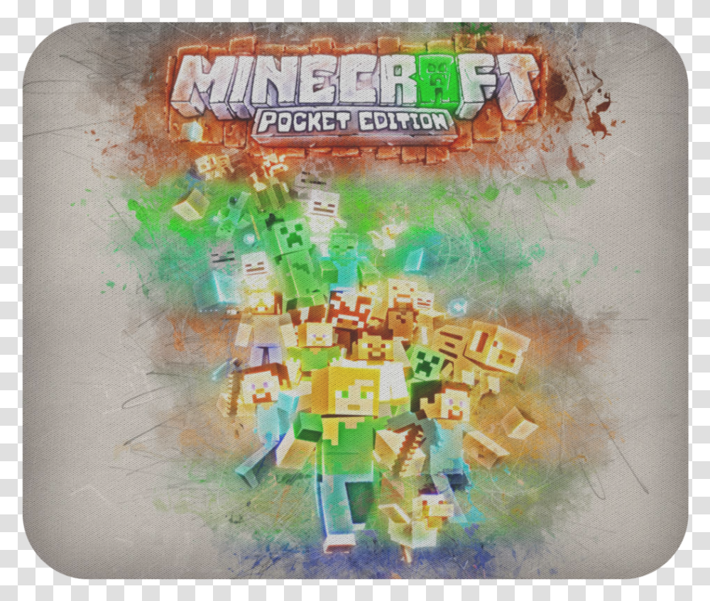 Minecraft Mouse Pad Grunge B102 Visual Arts, Poster, Advertisement, Flyer, Paper Transparent Png
